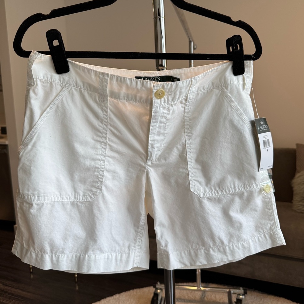 Lauren Ralph Lauren White Bermuda Shorts